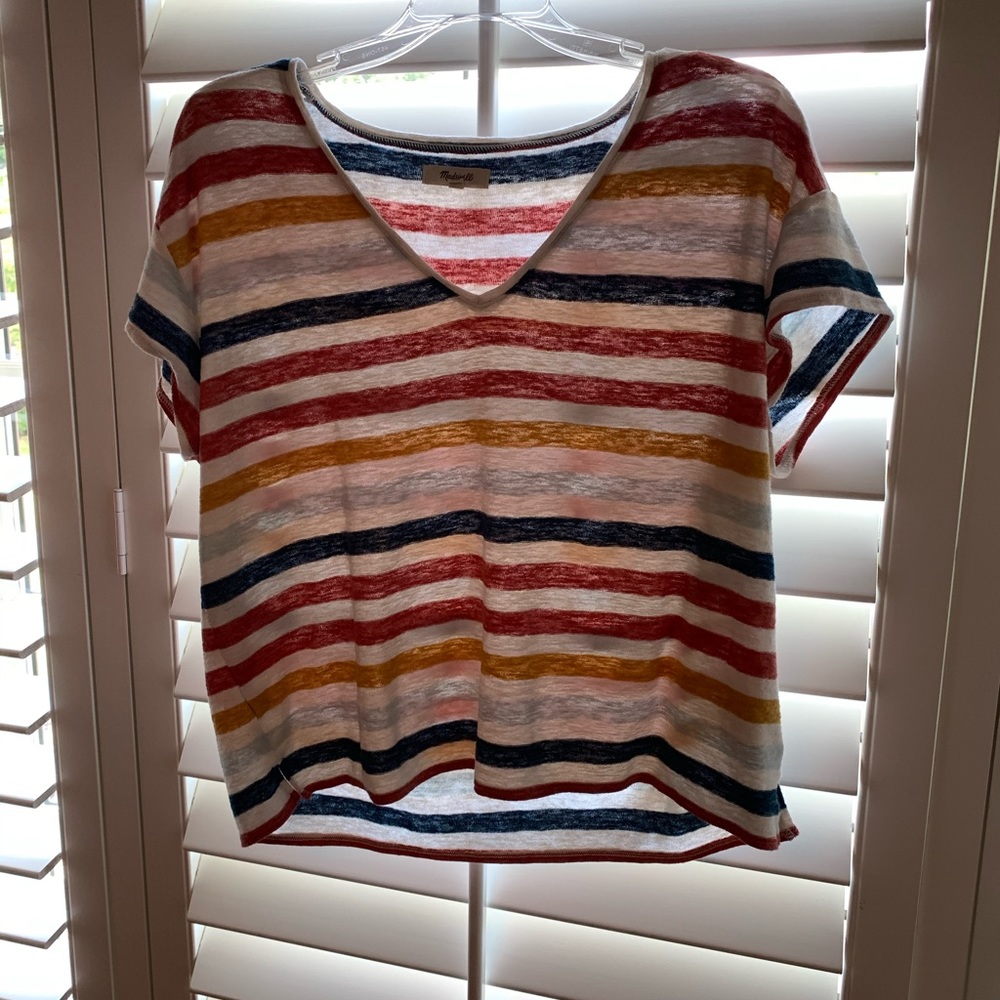 madewell stripped t-shirt